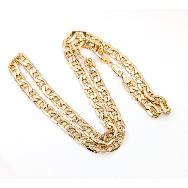Necklace Gucci Link 10ky 7.25mm 22" 18.34g 126042003