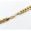 Necklace Curb Link 10ky 8.2mm 24" 40.4g 126042005