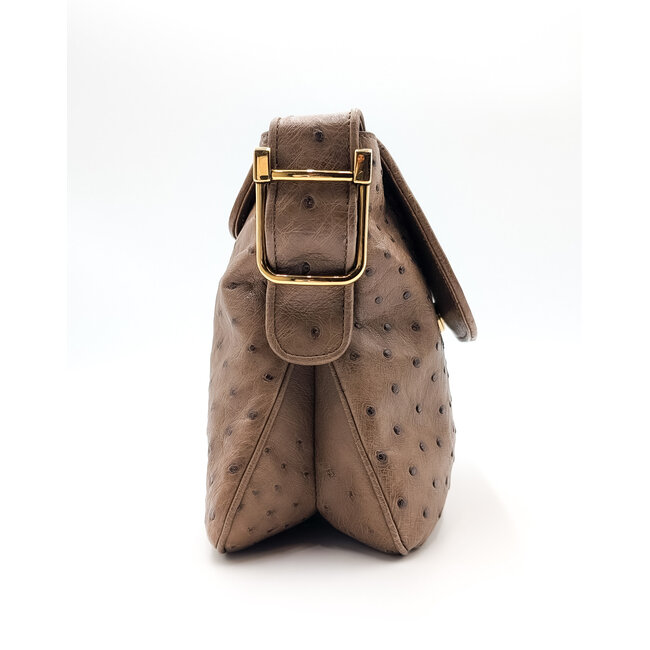 Handbag GUCCI 1973 Ostrich Leather126045042