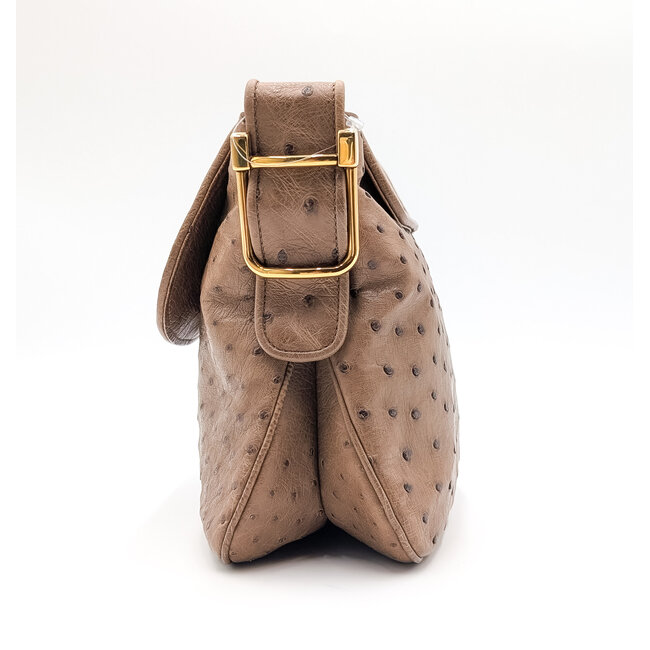 Handbag GUCCI 1973 Ostrich Leather126045042