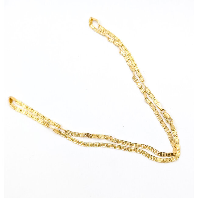 Necklace Rope Link 14ky 3mm 20" 13.06g 126042009