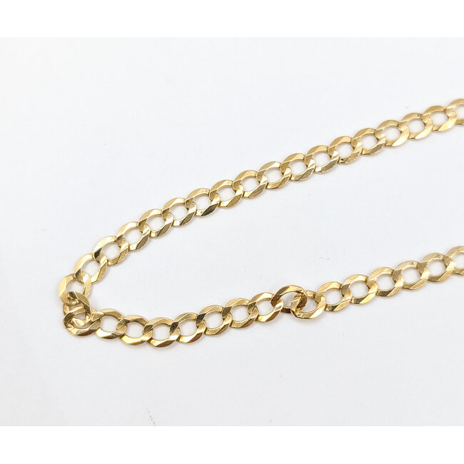 Necklace Curb Link 14ky 5mm 26" 14.98g 126042012