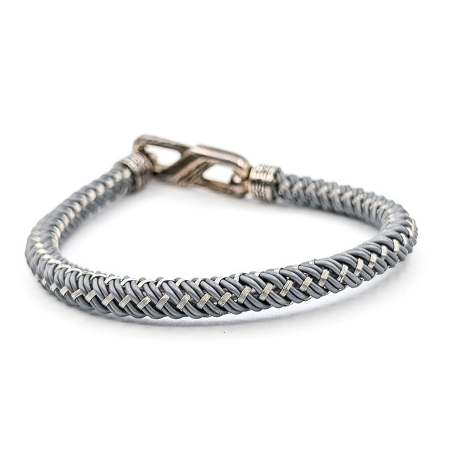 Bracelet John Hardy Woven Stainless/925 6mm 7.25" 13.26g 226042002