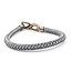 Bracelet John Hardy Woven Stainless/925 6mm 7.25" 13.26g 226042002