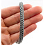 Bracelet John Hardy Woven Stainless/925 6mm 7.25" 13.26g 226042002
