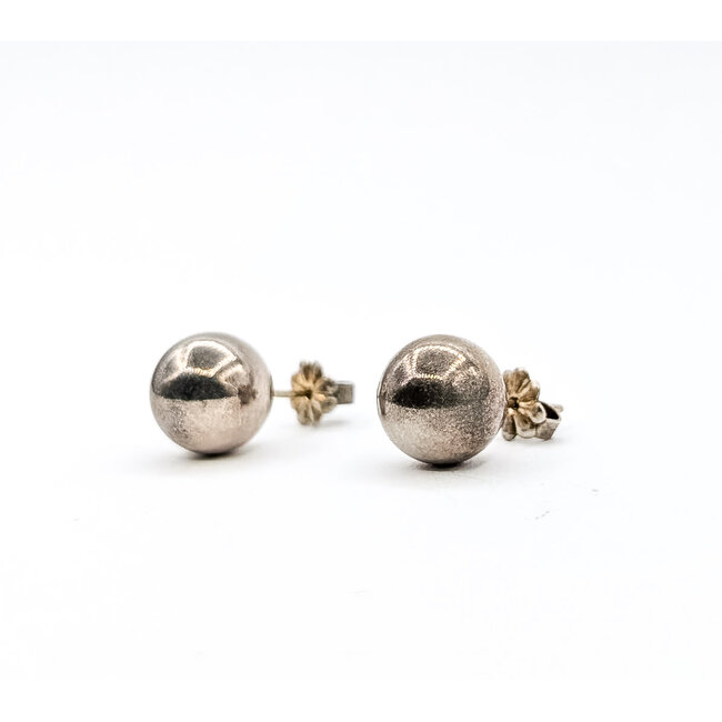 Earrings Tiffany & Co Ball Studs 925 10mm 4.78g 226042004