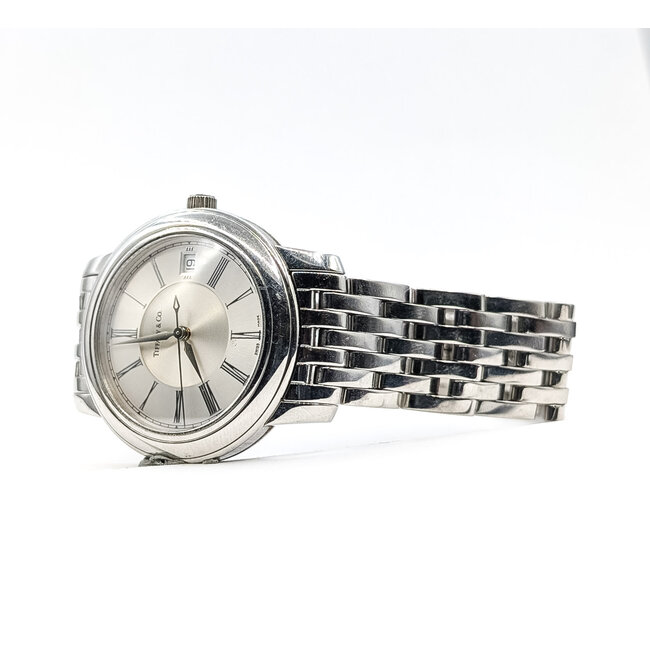 Watch Tiffany & Co Resonator 37mm Stainless Steel 7.5" Box 126046015