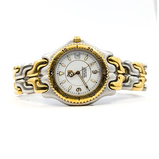 Watch Tag Heuer Chronometer Date 38mm Stainless Steel 7.75" Watch Only 126016005