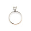 Ring Engagement Solitaire 1.01ct Round Diamond 14kw 2.3mm Sz7 2.57g 126040001
