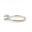 Ring Engagement Solitaire 1.01ct Round Diamond 14kw 2.3mm Sz7 2.57g 126040001