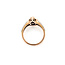Ring Bridal Milgrain Halo .20ctw Round Diamonds 10kr 11mm Sz4.5 2.67g 126030088