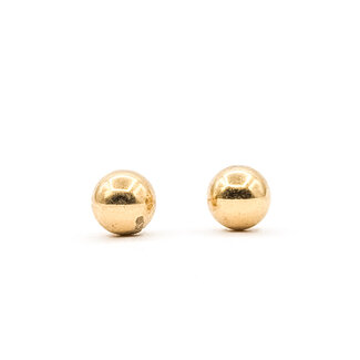 Earrings Stud Ball 14ky 5mm .2g 126022008