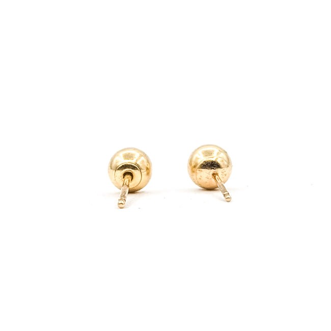 Earrings Stud Ball 14ky 5mm .2g 126022008