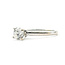 Ring Engagement Solitaire 1.01ct Round Diamond 14kw 2.3mm Sz7 2.57g 126040001