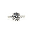 Ring Engagement 2.5ct Round Lab Grown Diamond IGI Report: 758540207 VVS2 F 0.5ctw Diamonds Platinum 2.5mm Sz6 3.9g 126038013