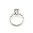 Ring Engagement 2.5ct Round Lab Grown Diamond IGI Report: 758540207 VVS2 F 0.5ctw Diamonds Platinum 2.5mm Sz6 3.9g 126038013