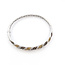 Bracelet Bangle 2.65ctw Round Diamonds 14kw 7.5mm 7.25" 18.76g 226050001