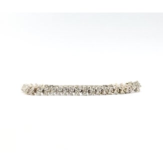 Bracelet Tennis 3.75ctw Round Diamonds 14kw 4.5mm 7.25" 12.81g 226050002