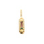 Pendant Drop .20ctw Round Diamonds .50ct Watermelon Tourmaline 14ky 1.5x.3" 4.85g 226050006