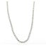 Necklace Tennis 18ctw Round Diamonds 14kw 3mm 22" 29.49g 226050007
