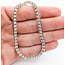 Necklace Tennis 18ctw Round Diamonds 14kw 3mm 22" 29.49g 226050007