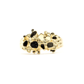 Ring Nugget 14ky 11mm Sz10 4.55g 126042022