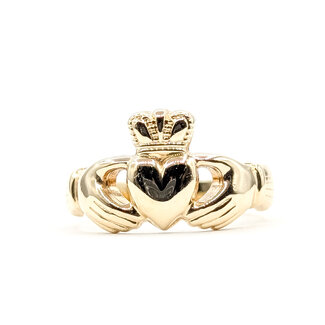 Ring Claddagh 10ky 3.3mm Sz5.5 4.03g 126042029