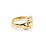 Ring Claddagh 10ky 3.3mm Sz5.5 4.03g 126042029