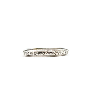 Ring Ornate 18kw 2.9mm Sz6.5 3.23g 126042037