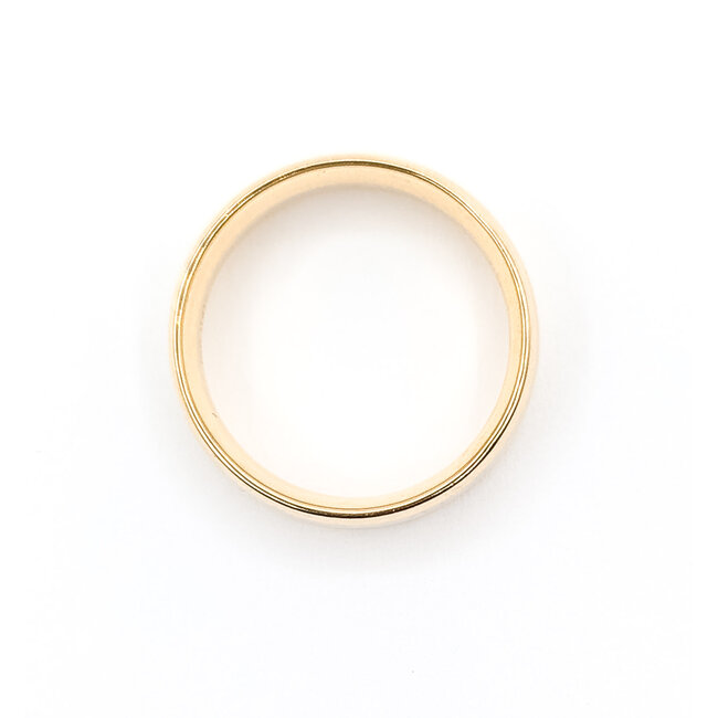 Ring Band 14ky 6.5mm Sz12 10.27g 126042014