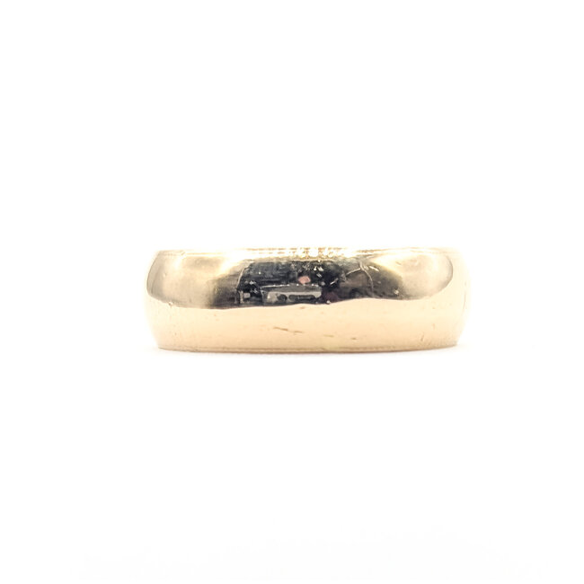 Ring Band 14ky 6.5mm Sz12 10.27g 126042014