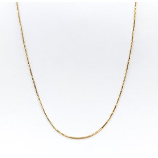 Necklace Box Link 14ky 1.1mm 30" 6.94g 126042031