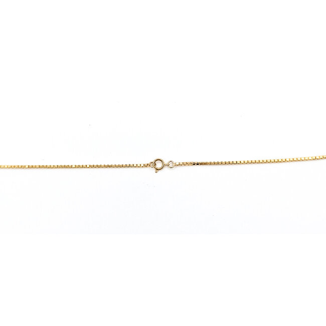 Necklace Box Link 14ky 1.1mm 30" 6.94g 126042031
