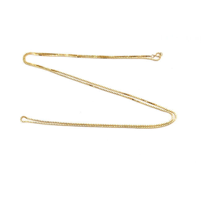 Necklace Box Link 14ky 1.1mm 30" 6.94g 126042031