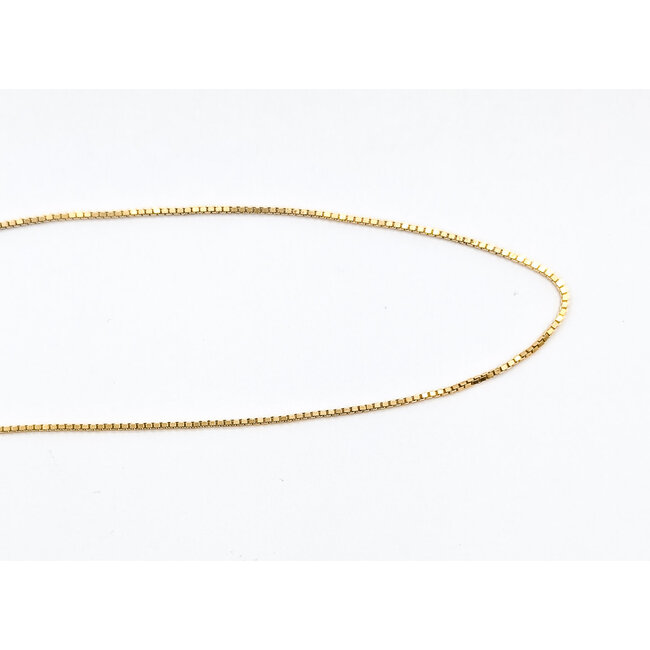 Necklace Box Link 14ky 1.1mm 30" 6.94g 126042031