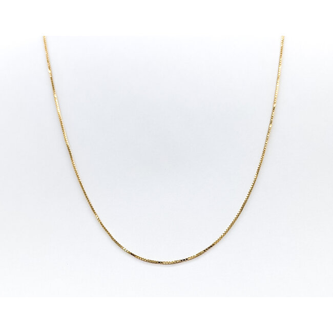 Necklace Box Link 14ky 1.1mm 30" 6.94g 126042031