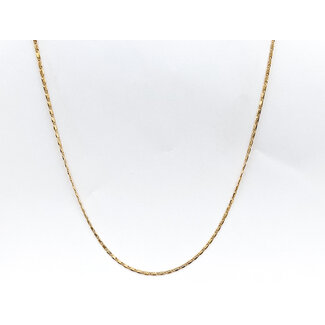 Necklace Valentino Link 18ky 2mm 24" 10.42g 126042033