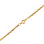 Necklace Valentino Link 18ky 2mm 24" 10.42g 126042033