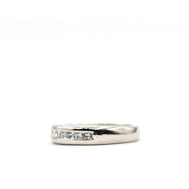 Ring Bridal .50ctw Princess Diamonds 900pt 4mm Sz6 226040013