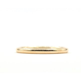 Ring Band 14ky 2mm Sz8 1.84g 126042040