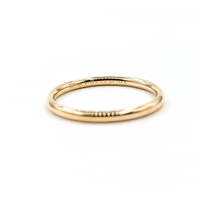 Ring Band 14ky 2mm Sz8 1.84g 126042040