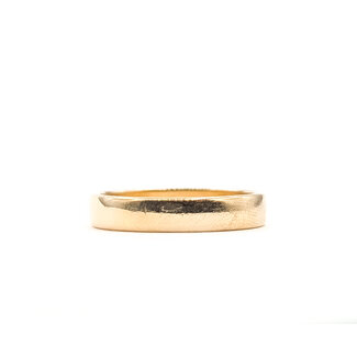 Ring Band Flat 18ky 3.6mm Sz6.5 3.16g 126042043