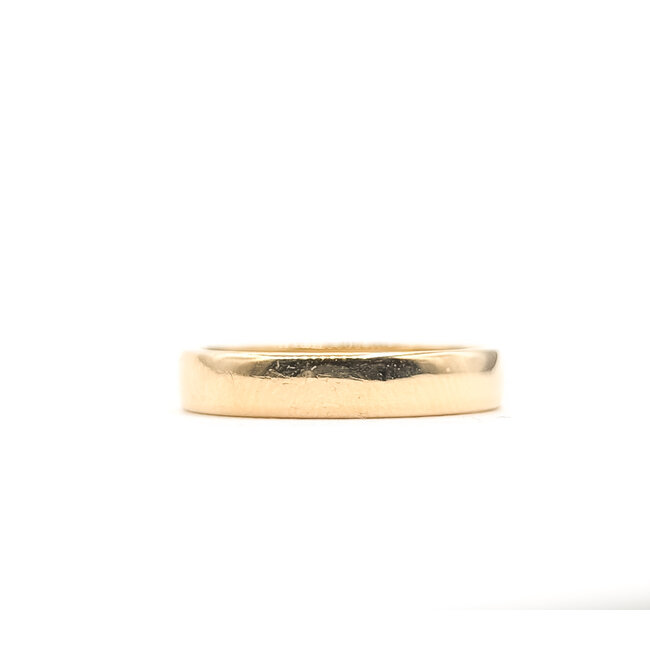 Ring Band Flat 18ky 3.6mm Sz6.5 3.16g 126042043