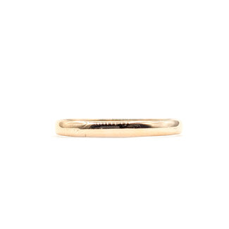 Ring Band 10ky 2.1mm Sz6.5 .94g 126042028