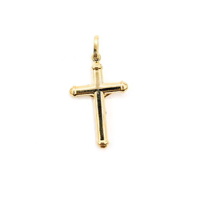 Pendant Crucifix 18ky 1.25x.6" 1.41g 126042038