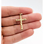 Pendant Crucifix 18ky 1.25x.6" 1.41g 126042038