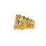 Ring Tree Bark Cigar 18ky 14mm Sz7.5 8.2g 126042035