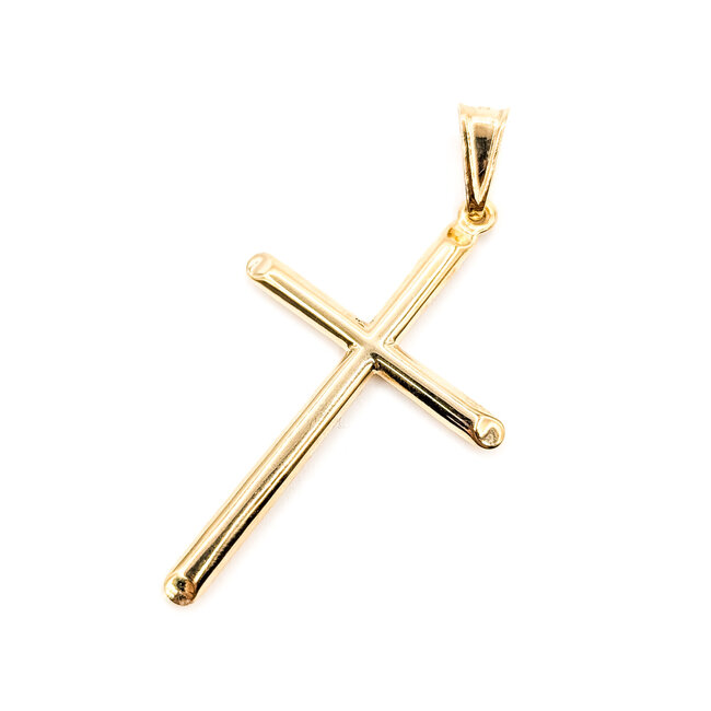 Pendant Cross 18ky 2.25x1.2" 1.97g 126042039