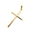 Pendant Cross 18ky 2.25x1.2" 1.97g 126042039