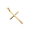 Pendant Cross 18ky 2.25x1.2" 1.97g 126042039